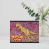 Carte Postale Carnotaurus Sastrei (Debout devant)