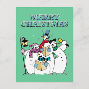 Carte postale Carolans Snowman