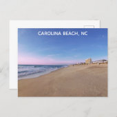 Carte Postale Carolina Beach Caroline du Nord Voyage (Devant / Derrière)
