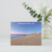 Carte Postale Carolina Beach Caroline du Nord Voyage (Debout devant)