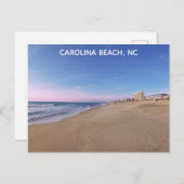 Carte Postale Carolina Beach Caroline du Nord Voyage (Devant / Derrière)