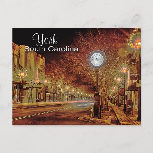 Carte Postale carolina-sud de york (Devant)