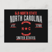 Carte Postale Caroline du Nord (Devant)