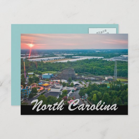 Carte Postale Caroline du nord (Devant / Derrière)
