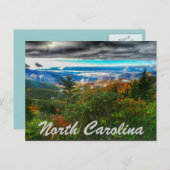 Carte Postale Caroline du nord (Devant / Derrière)