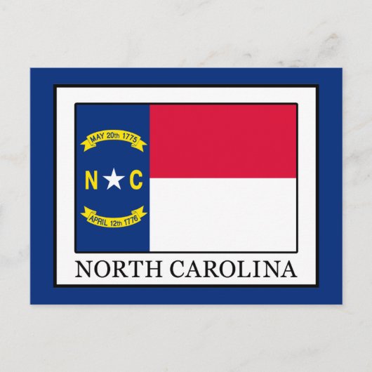 Carte Postale Caroline du Nord (Devant)