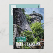 Carte Postale Caroline du nord (Devant / Derrière)
