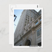 Carte Postale Caroline du Nord (Devant / Derrière)