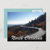 Carte Postale Caroline du nord (Devant / Derrière)