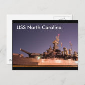 Carte Postale Caroline du Nord (Devant / Derrière)