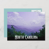 Carte Postale Caroline du nord (Devant / Derrière)