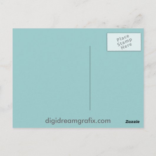 Carte Postale Caroline du nord (Dos)