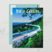 Carte Postale Caroline du nord (Devant / Derrière)