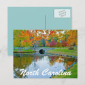 Carte Postale Caroline du nord (Devant / Derrière)