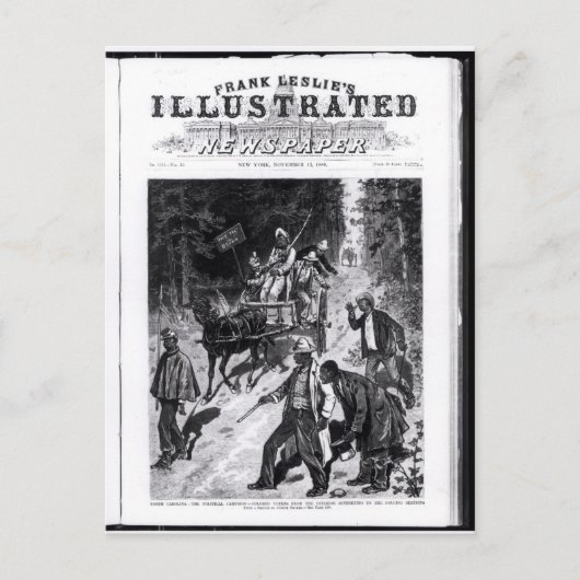 Carte Postale Caroline du Nord, campagne politique (Devant)