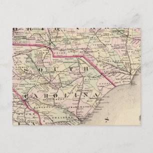 Carte Postale Caroline du Nord et Caroline du Sud 4