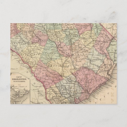 Carte Postale Caroline du Sud (Devant)