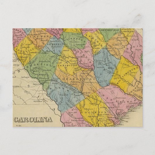 Carte Postale Caroline du Sud 9 (Devant)
