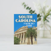 Carte Postale Caroline du Sud Palmetto State (Debout devant)