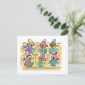 Carte Postale Carollers de Noël (Debout devant)