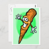 Carte Postale Carotte (Devant / Derrière)