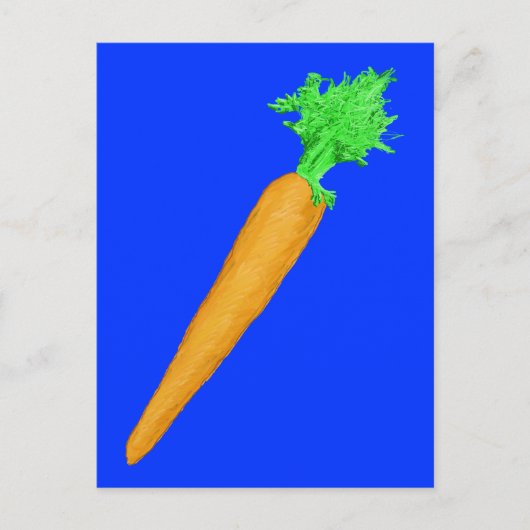 Carte Postale Carotte peinte (Devant)