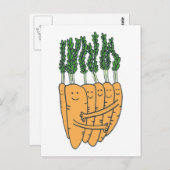 Carte Postale Carottes (Devant / Derrière)