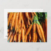 Carte Postale Carottes (Devant / Derrière)