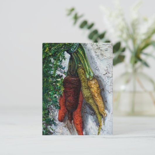 Carte Postale carottes (Debout devant)