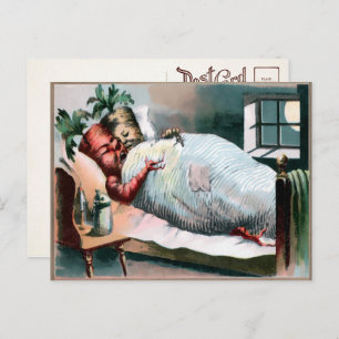 Carte postale Carottes couchage victoriennes 