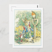Carte Postale Carottes de jardin de lapin par Beatrix Potter Pos (Devant / Derrière)