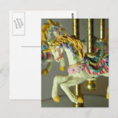 Carte Postale Carousel (Devant / Derrière)