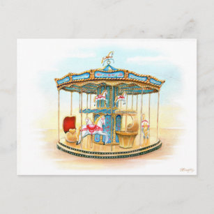 Carte Postale 'Carousel'