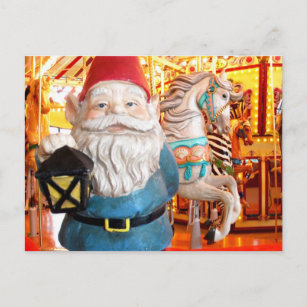 Carte Postale Carousel Gnome