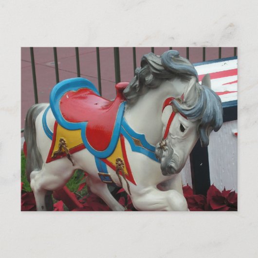 Carte postale Carousel Horse (Devant)