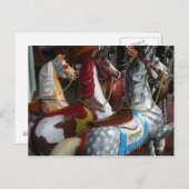 Carte postale Carousel Horse (Devant / Derrière)