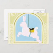 Carte Postale Carousel Rabat par Juin Erica Vess (Devant / Derrière)