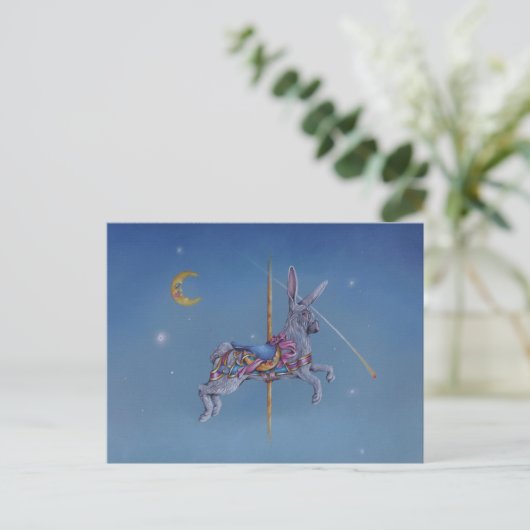 Carte postale - Carousel Rabbit (Debout devant)