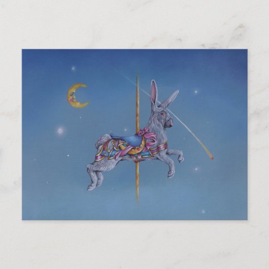 Carte postale - Carousel Rabbit (Devant)