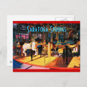 Carte postale Carousel Saratoga (Devant / Derrière)