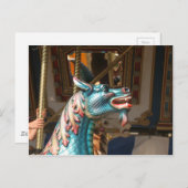 Carte Postale Carousel Seahorse (Devant / Derrière)