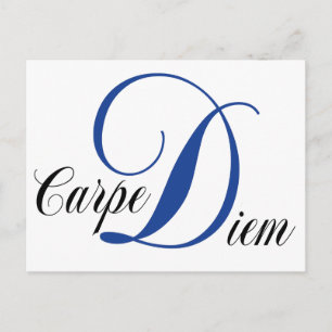Carte Postale Carpe Diem