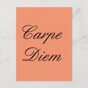 Carte Postale Carpe Diem