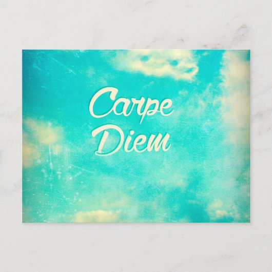 Carte Postale Carpe Diem (Devant)