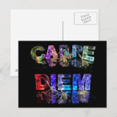 Carte Postale Carpe Diem (Devant / Derrière)