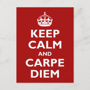 Carte Postale Carpe Diem !