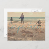 Carte Postale Carpe Diem. (Devant / Derrière)