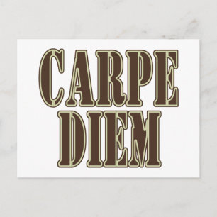 Carte Postale Carpe Diem