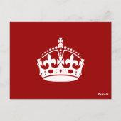 Carte Postale Carpe Noctem ! (Dos)