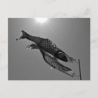 Carte Postale Carpes en forme de banderoles (Koinobori) : Tokyo,